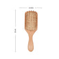 Premium Wooden Bamboo Hair Brush Improve Hair Growth Wood Hairbrush Prevent Hair Loss Comb Bamboo Comb Teeth