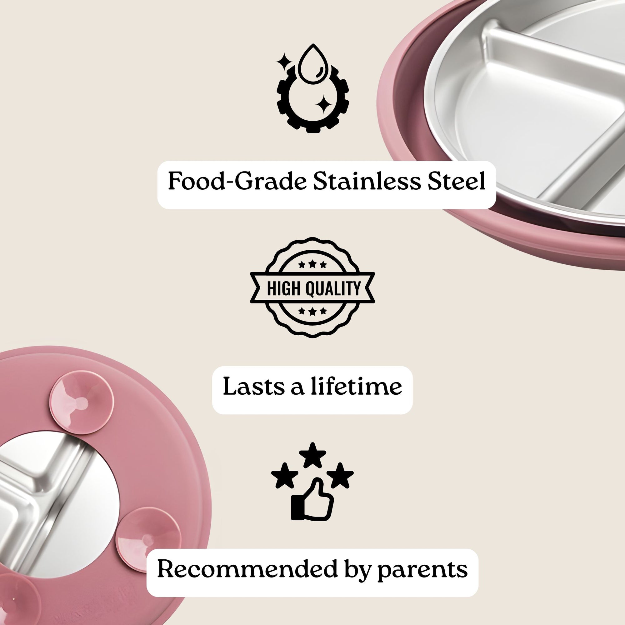 Stainless Steel Baby Weaning Starter Set