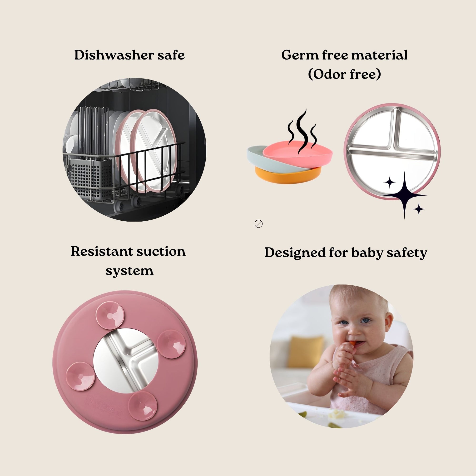 Stainless Steel Baby Weaning Starter Set