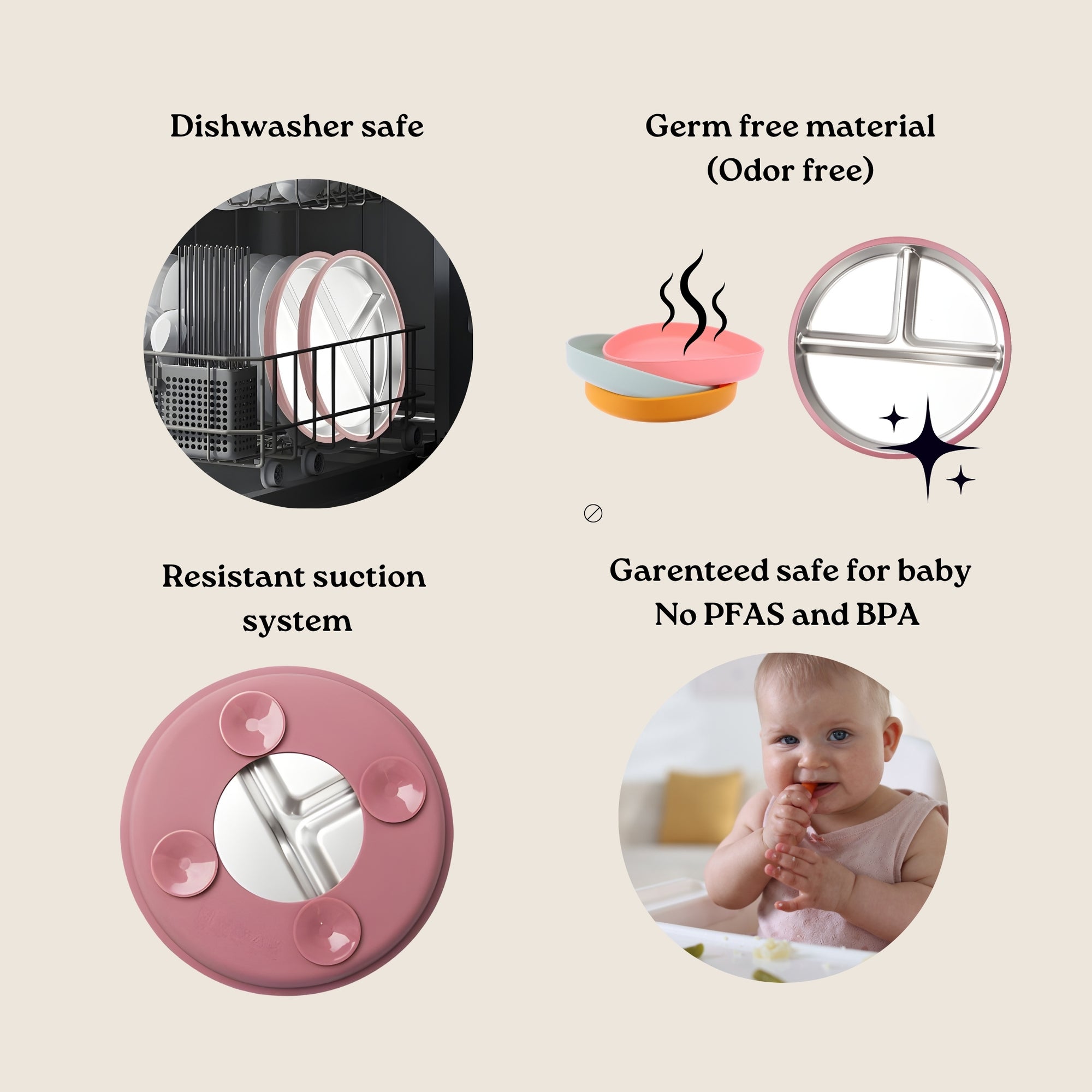 baby stainless steel ware