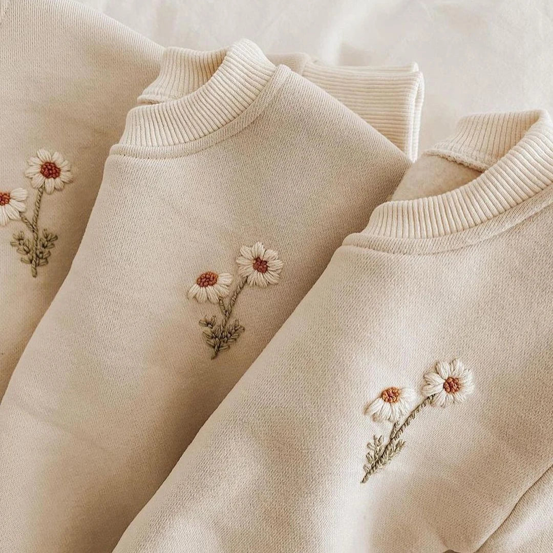 Unisex Daisy Fleece Set