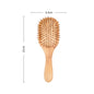 Premium Wooden Bamboo Hair Brush Improve Hair Growth Wood Hairbrush Prevent Hair Loss Comb Bamboo Comb Teeth