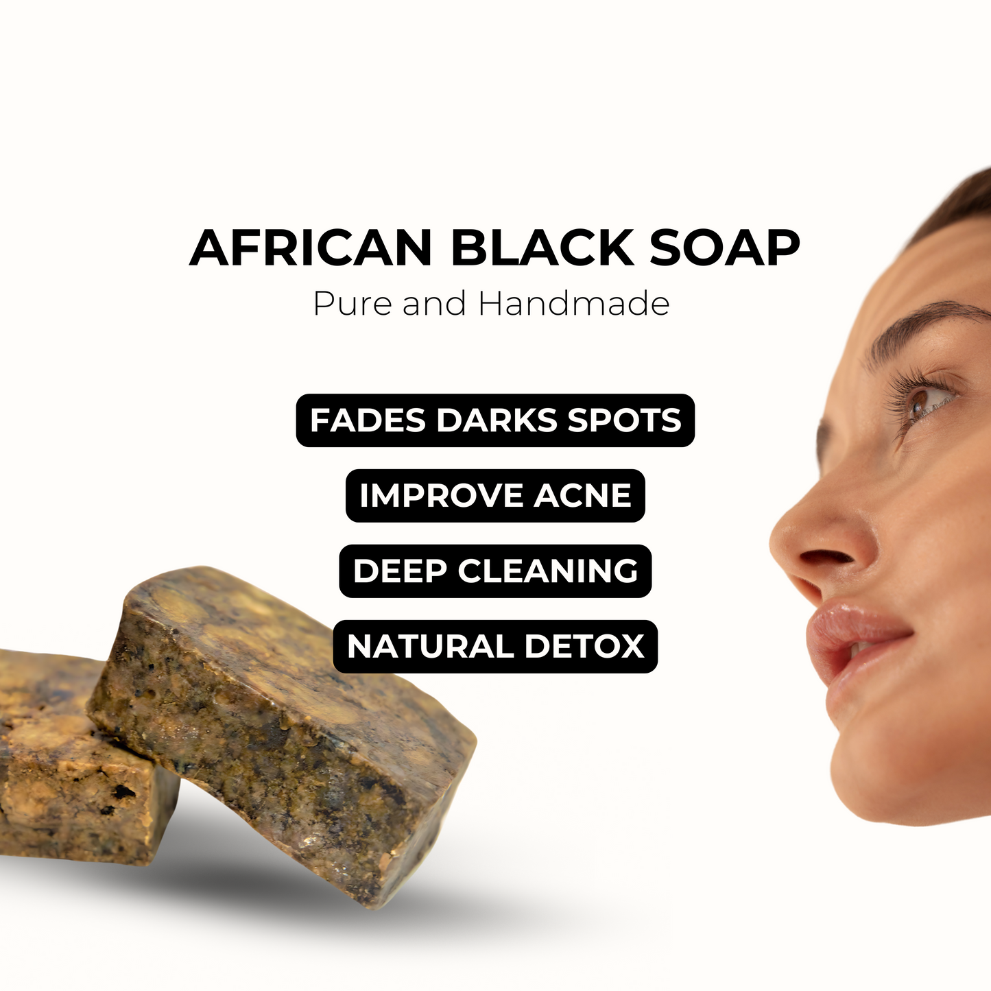 Anti-Acne & Dark Spots African Soap Bar