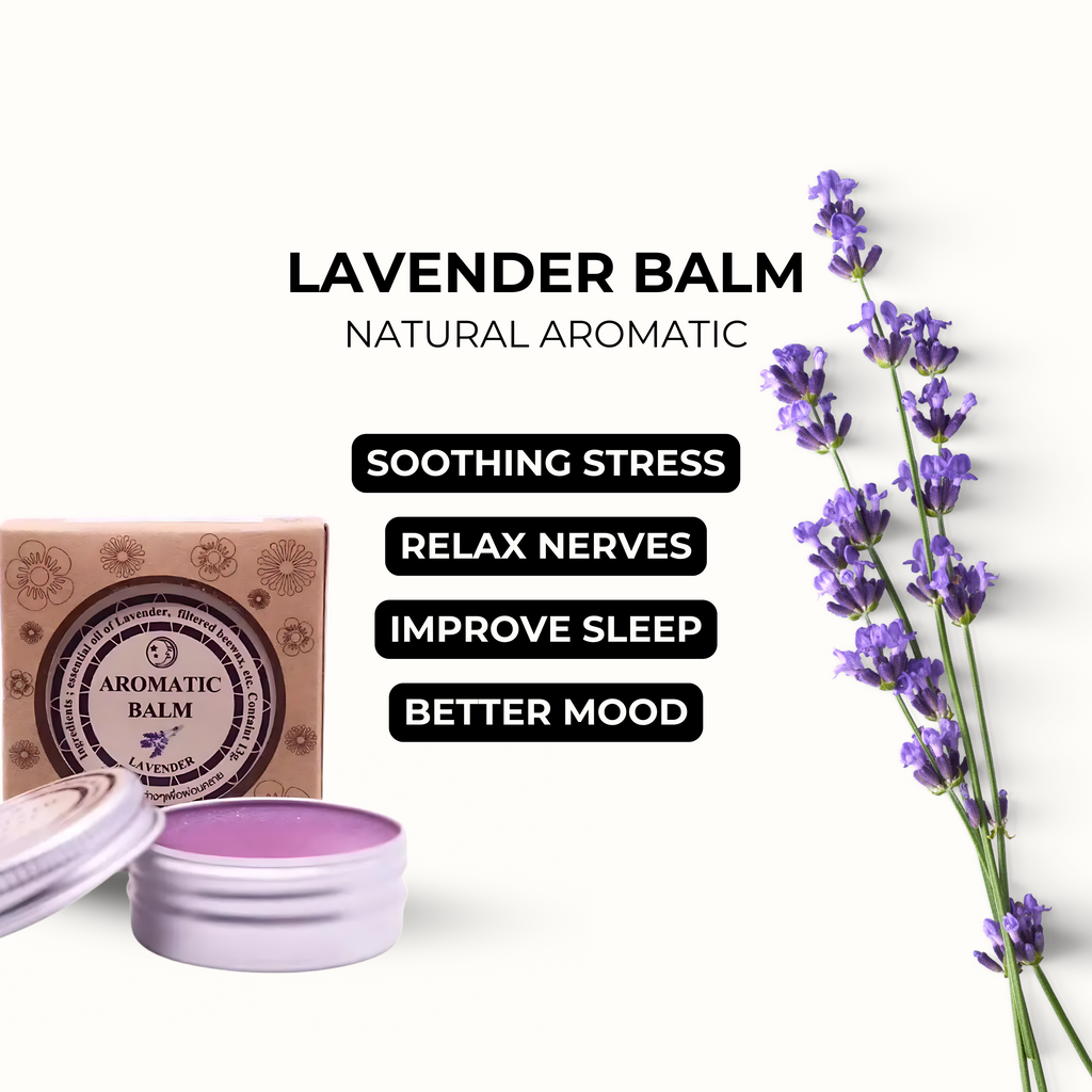 Organic Lavender Aromatic Balm